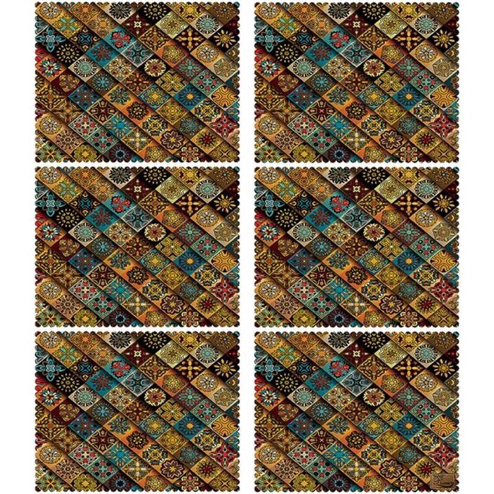 زیربشقابی مخمل رنس مدل U3-42524 سایز 40x35 سانتی متر